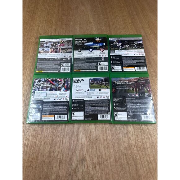 Madden NFL Xbox One Game Lot – 17 18 19 20 21 22 - Picture 2 of 3